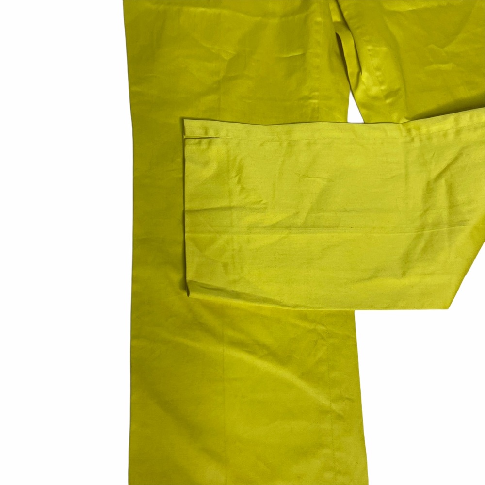 Vintage Emilio Pucci Trim Yellow Pants USA 10 - Picture 8 of 16